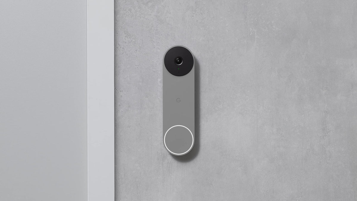 Google Nest Doorbell, Battery Powered, Ash