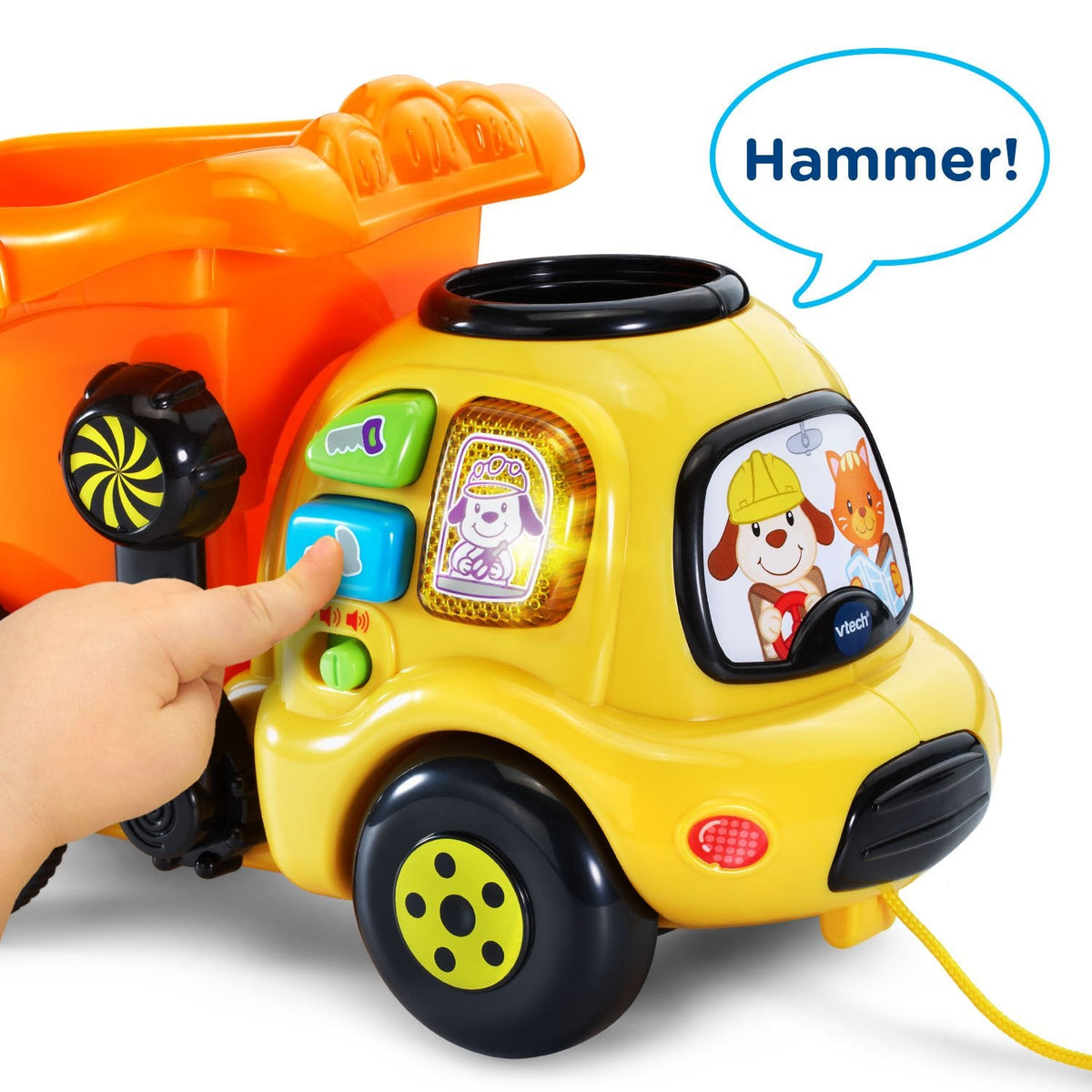 VTech Drop & Go Dump Truck, Orange