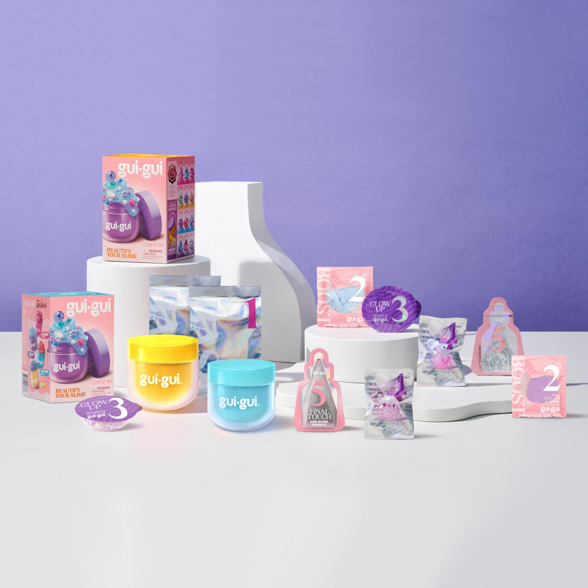 GUI GUI Exclusive Twin Pack Slime Bundle, Butter & Cloud