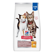 Hill's Science Diet Adult Multiple Benefit Chicken Cat Food, 7.03 kg