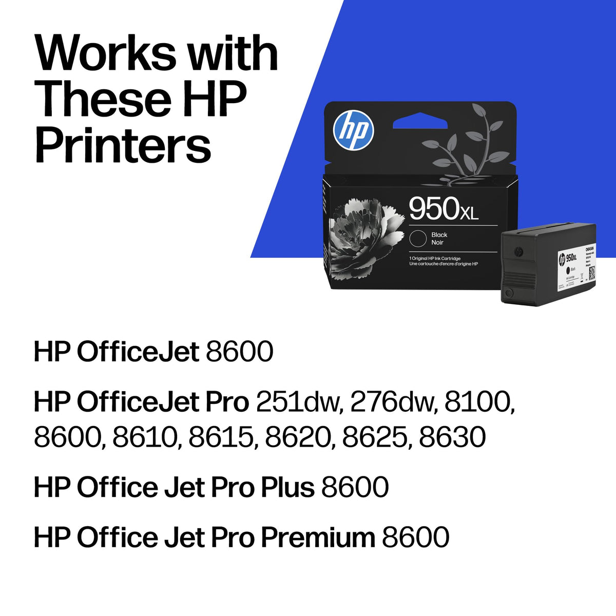 HP 950XL Black Original Ink Cartridge, CN045AN#140