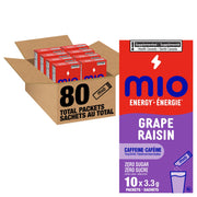 Mio Energy Grape Energy Drink Mix, 80 Packets