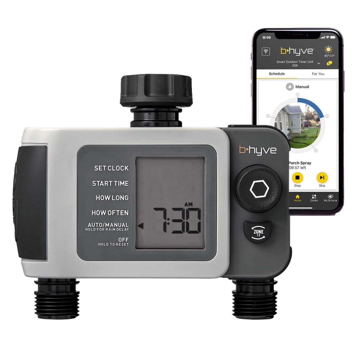 Orbit 24632 B-hyve XD 2-Port Smart Hose Watering Timer