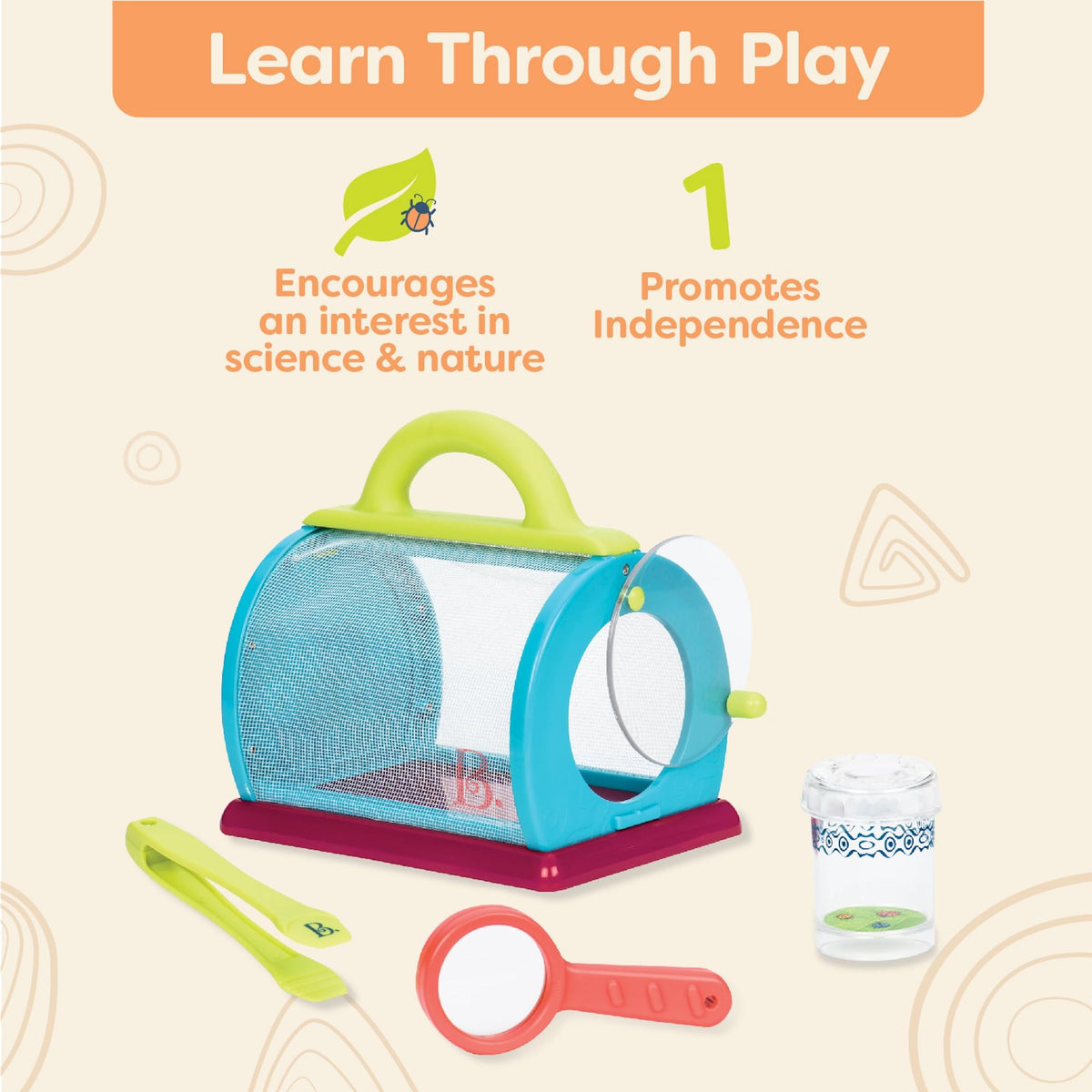 B. toys Bug Bungalow, kit de capture d'insectes