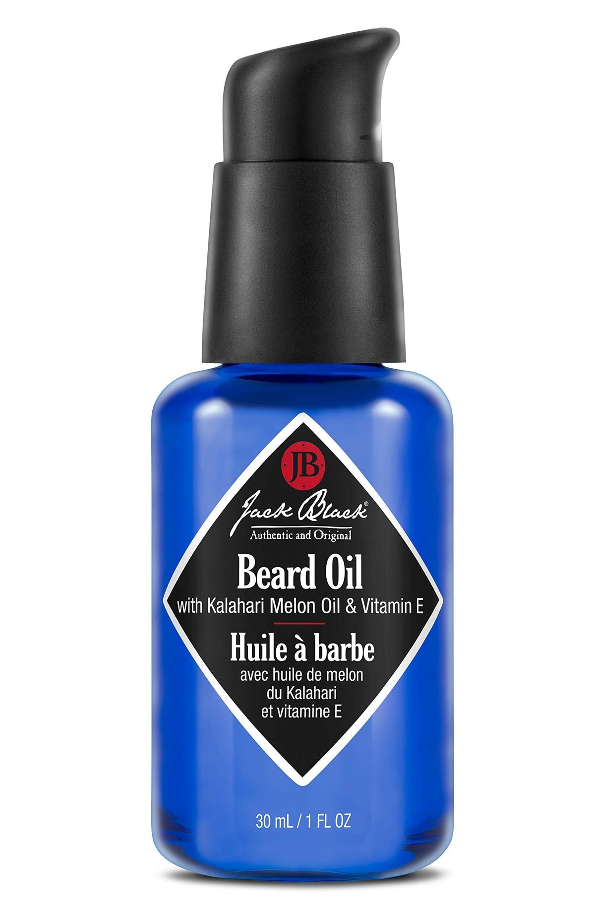 Jack Black Beard Oil for Men, Kalahari Melon Oil, 30ml