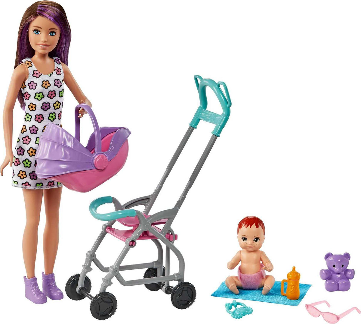 Barbie Skipper Babysitters, Inc. Playset with Doll and Stroller
