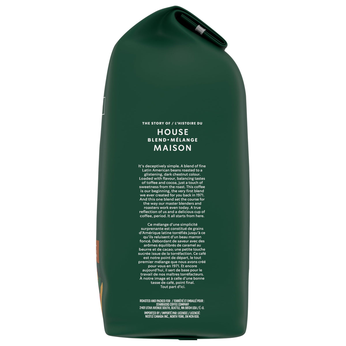 Starbucks House Blend Medium Roast Ground Coffee, 793 g
