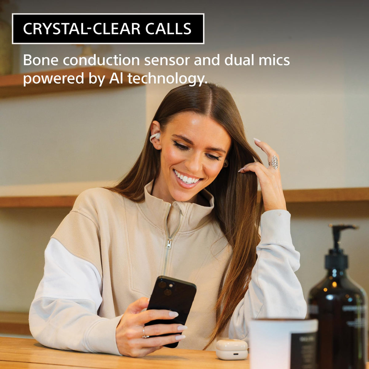 Sony LinkBuds Clip Wireless Open Earbuds