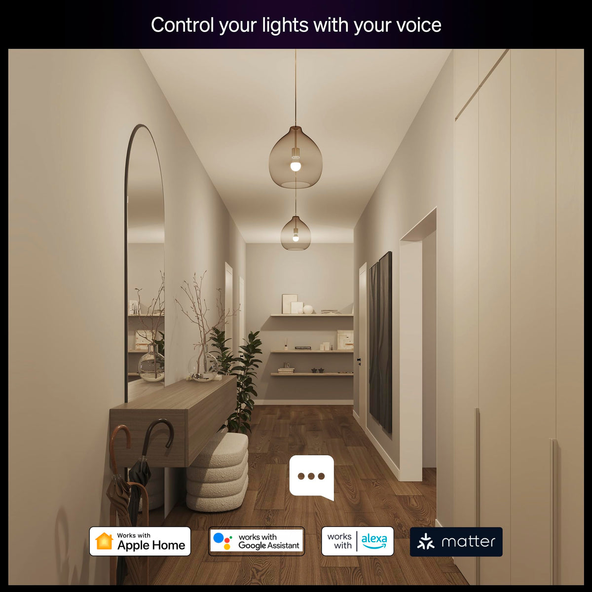 Philips Hue Essential Starter Kit, Bridge + 4 E26 Smart Bulbs