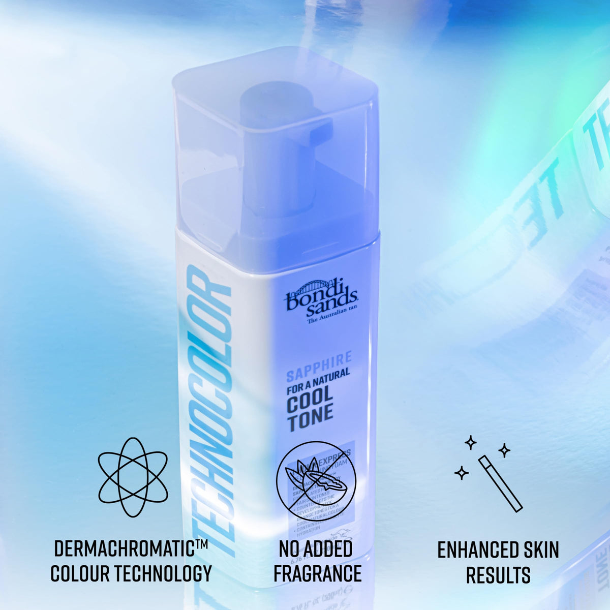 Bondi Sands Technocolor 1 Hour Express Self Tanning Foam, 200 mL