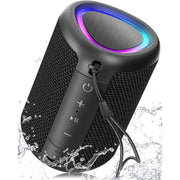 Portable Waterproof Bluetooth 5.3 Speaker with Lights
