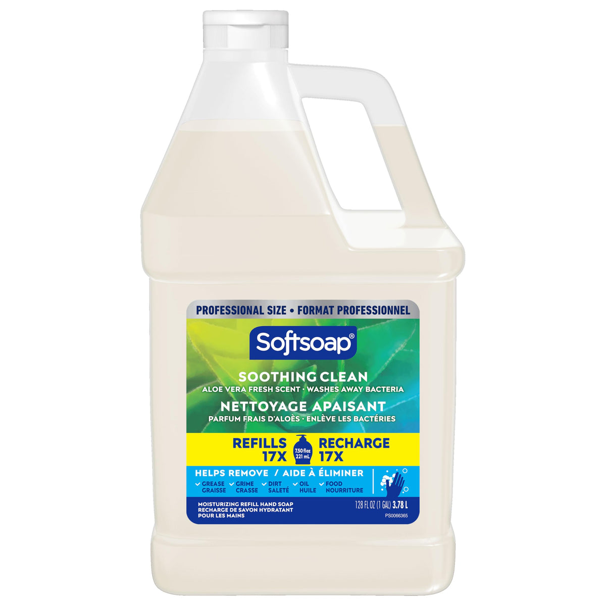 Softsoap Liquid Hand Soap Refill, Aloe Vera, 3.8 L