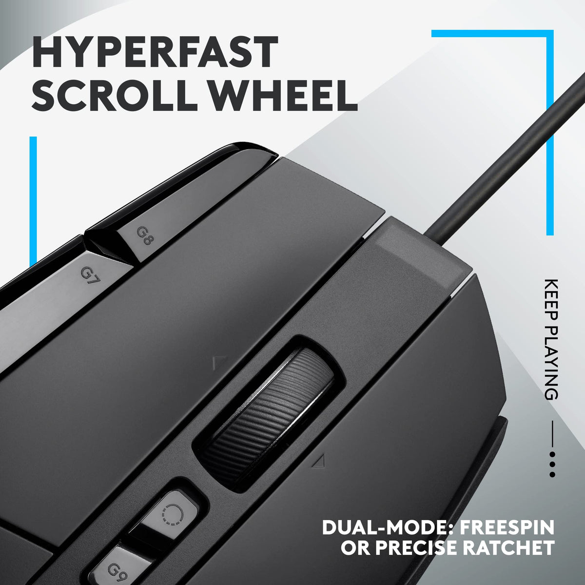 Logitech G502 X Wired Gaming Mouse, Black