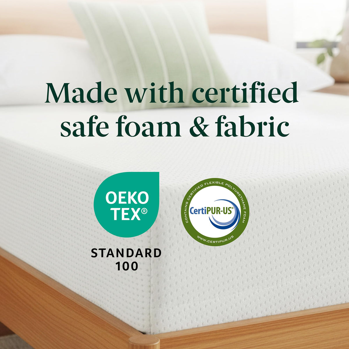 Zinus 6 Inch Green Tea Memory Foam Mattress, Twin