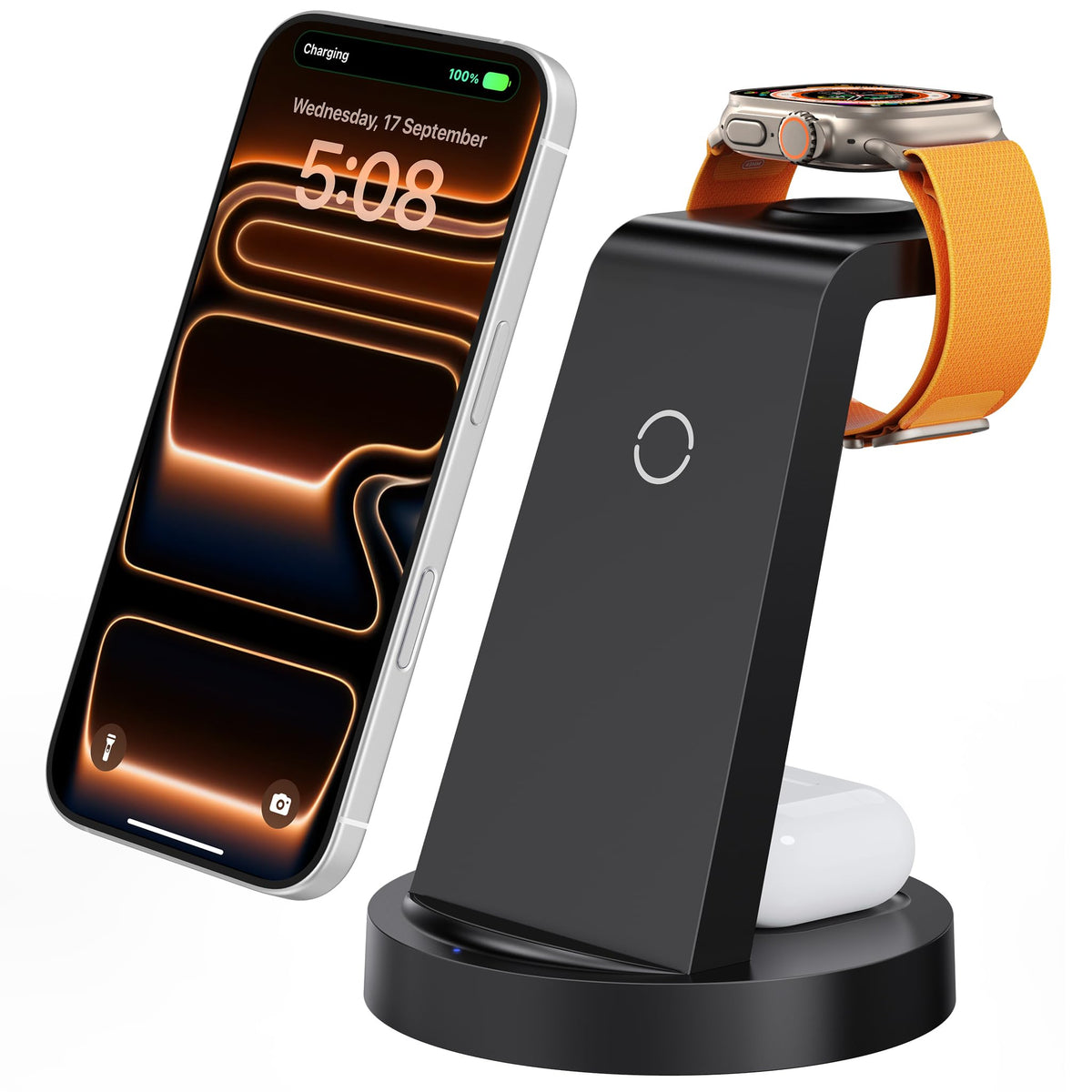 Anlmz 3-in-1 Wireless Charging Station