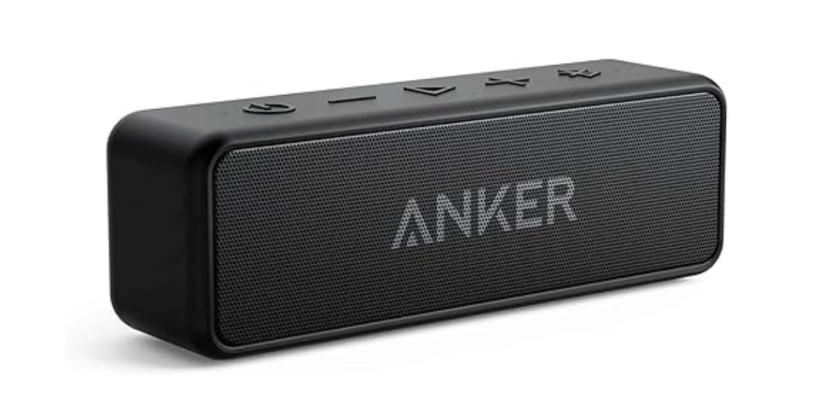 Anker Soundcore 2 Portable Bluetooth Speaker, Black