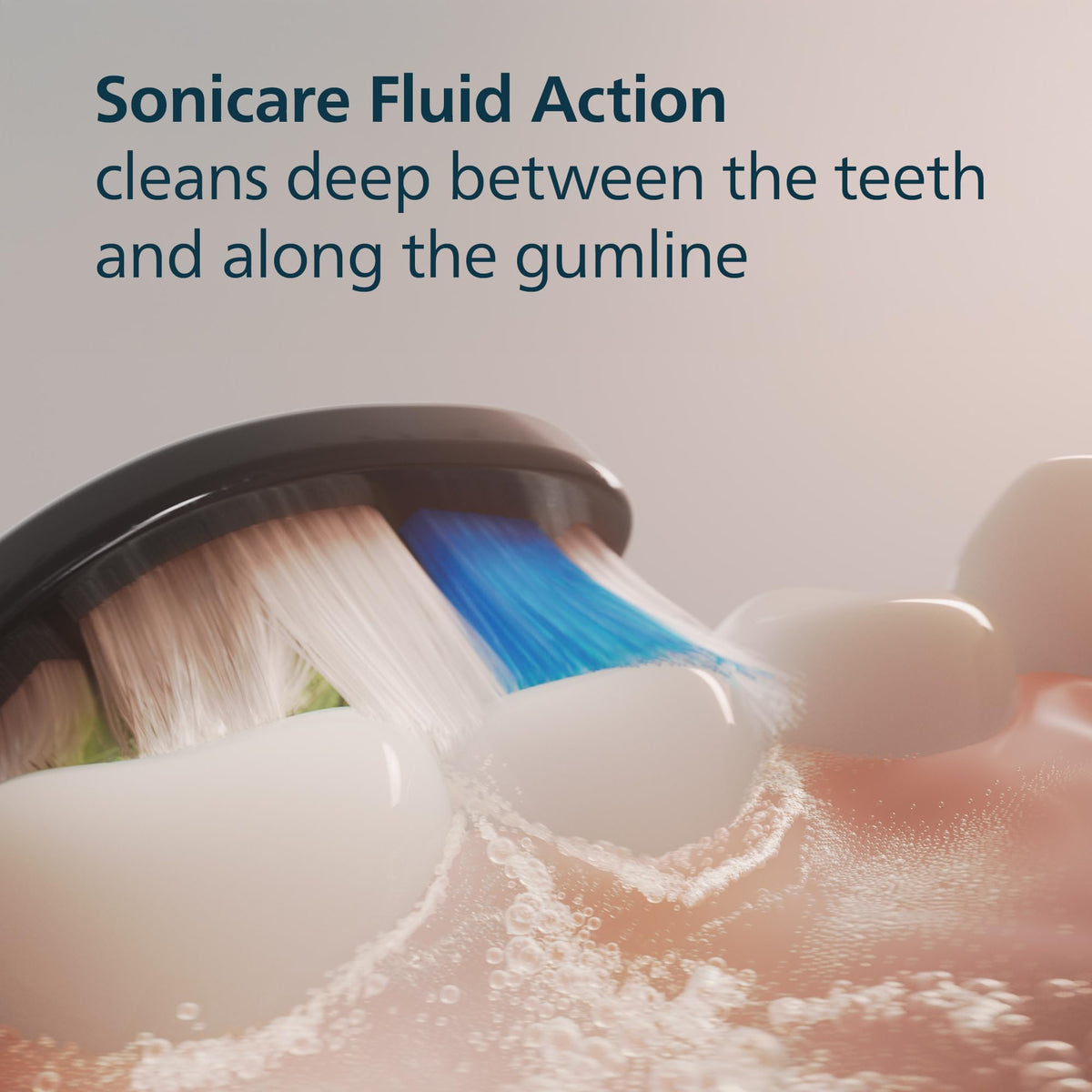 Philips Sonicare W DiamondClean Brush Heads, Black, 2 Pack, HX6062/95