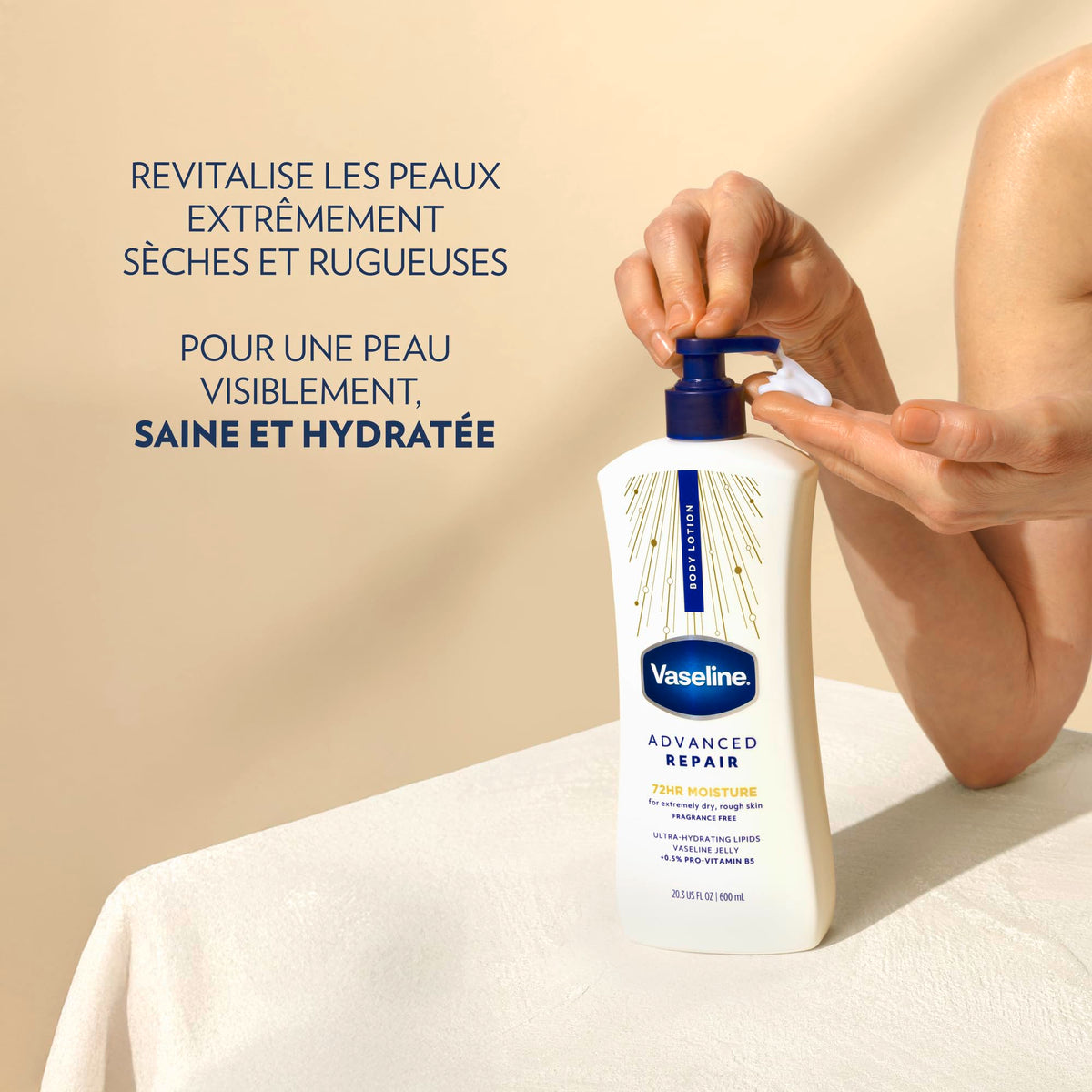Vaseline Intensive Care Advanced Repair Lotion, 600 ml, 3 Pack