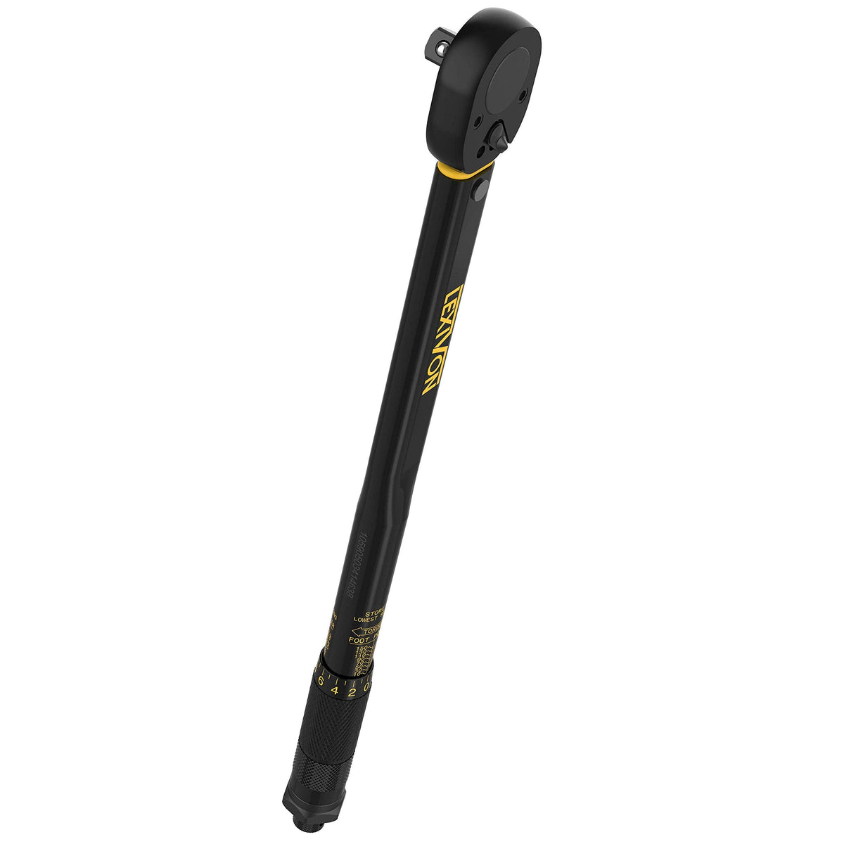 LEXIVON LX-183 1/2" Drive Click Torque Wrench, 10-150 ft-lb