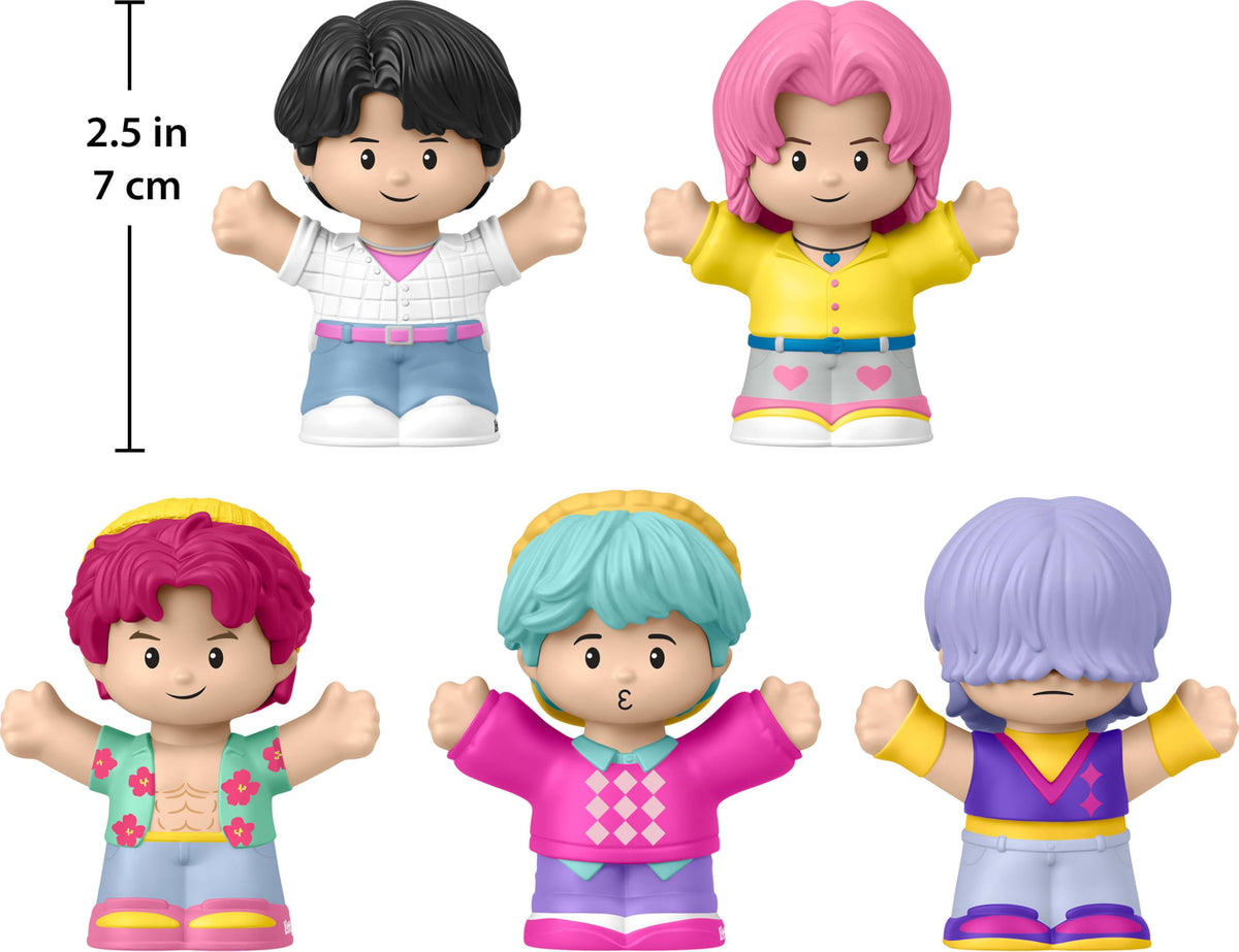 Little People Collector Kpop Demon Hunters Saja Boys Set, 5 Figures