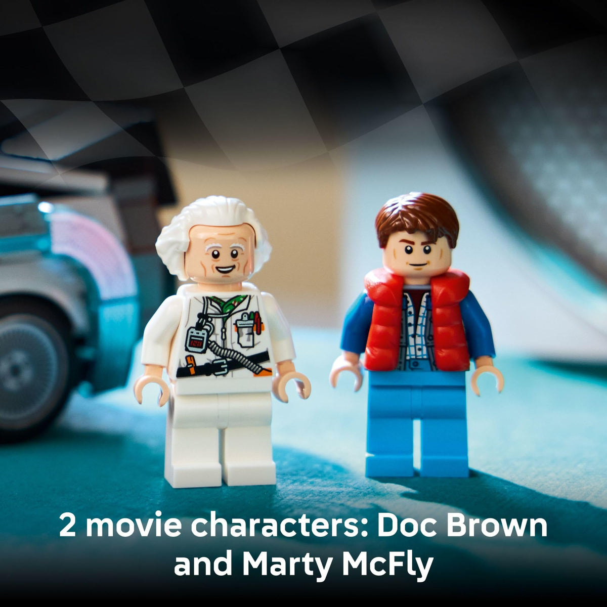 LEGO Speed Champions Back to the Future Time Machine, 77256
