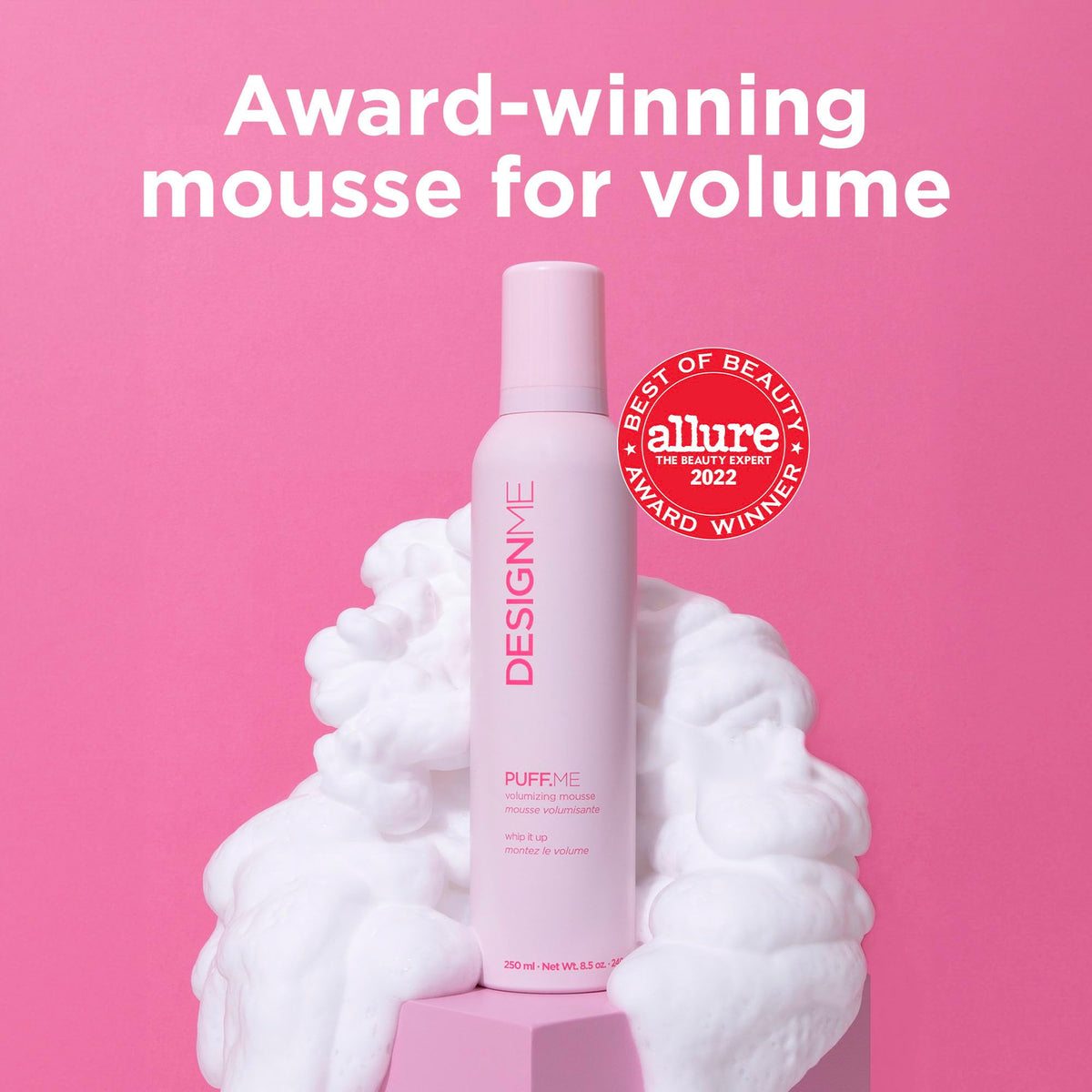 Design.Me PUFF.ME Volumizing Hair Mousse
