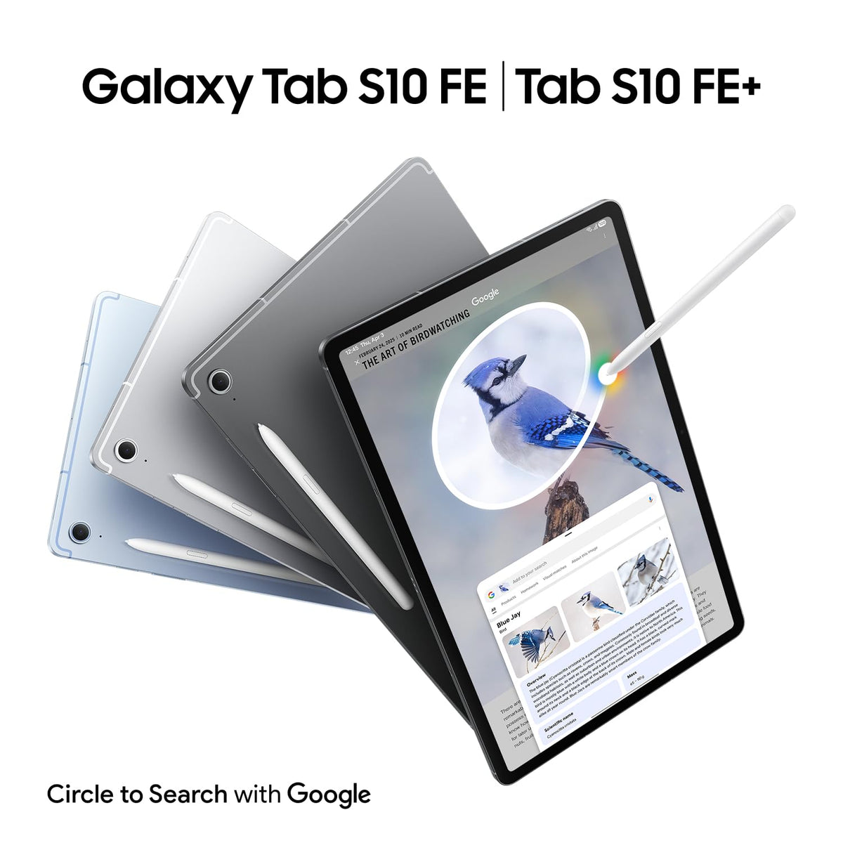 Samsung Galaxy Tab S10 FE, Silver, 128GB (CAD Version)