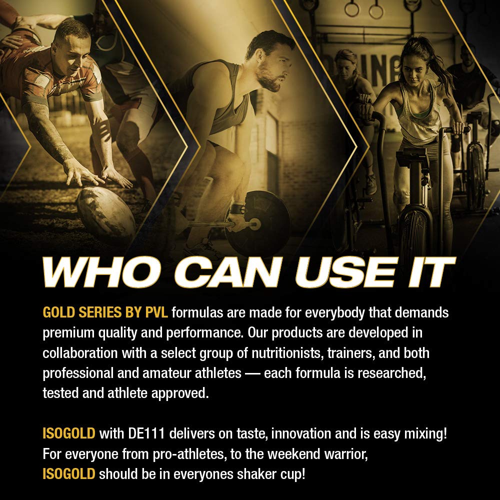 PVL Isogold Grass Fed Isolate Whey Protein, Chocolate, 2.27 kg