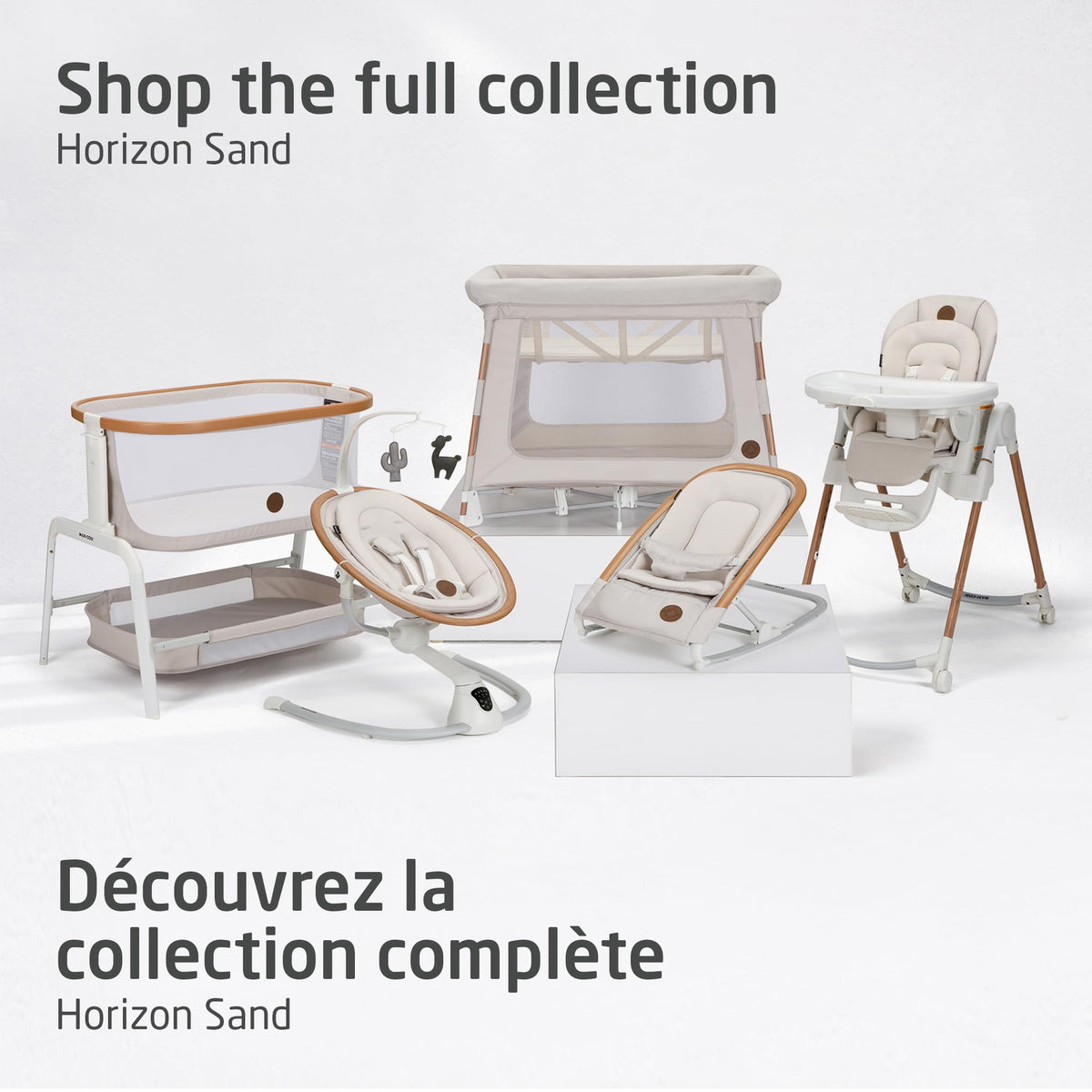 Maxi-Cosi Cassia Baby Swing, Horizon Sand