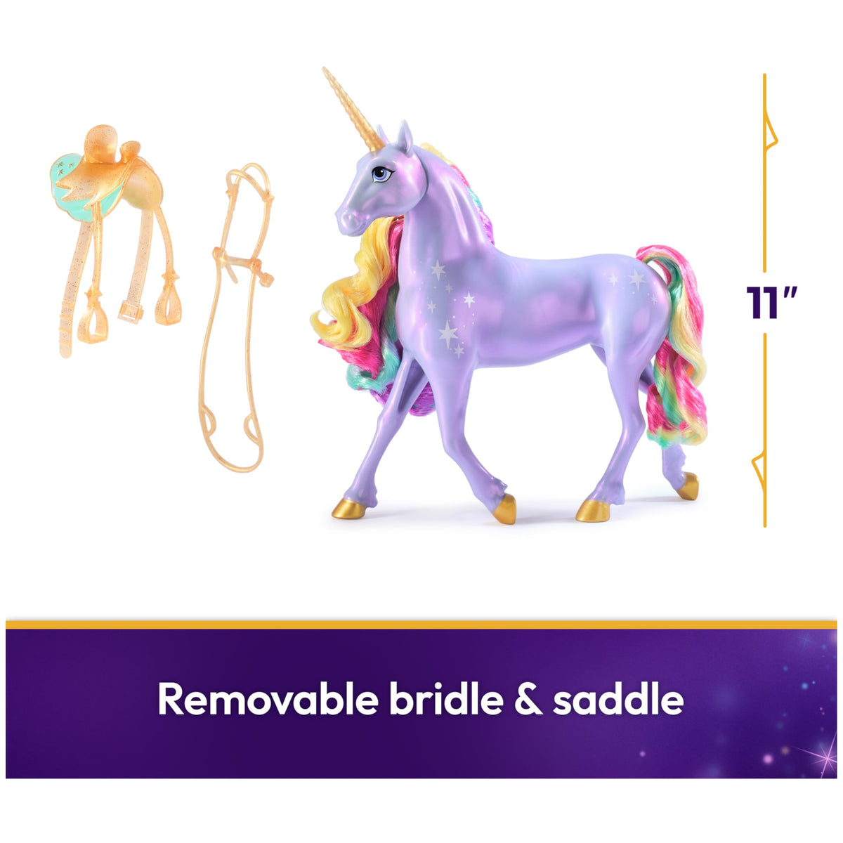 Unicorn Academy Interactive Rainbow Light-Up Wildstar, Ages 4+