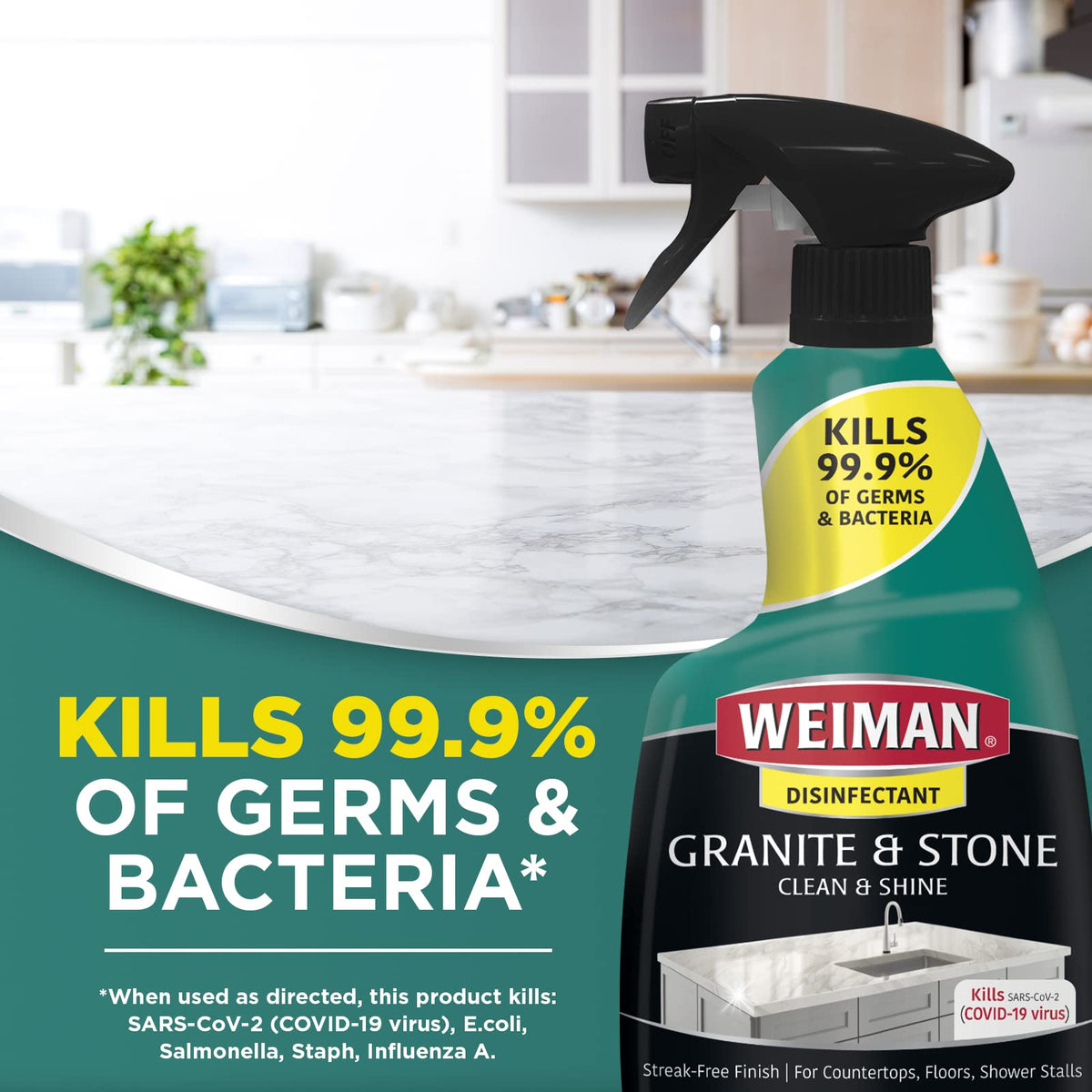 Weiman Granite Cleaner and Polish, 12 Fl Oz