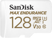 SanDisk 128GB MAX Endurance microSDXC Card with Adapter, SDSQQVR-128G