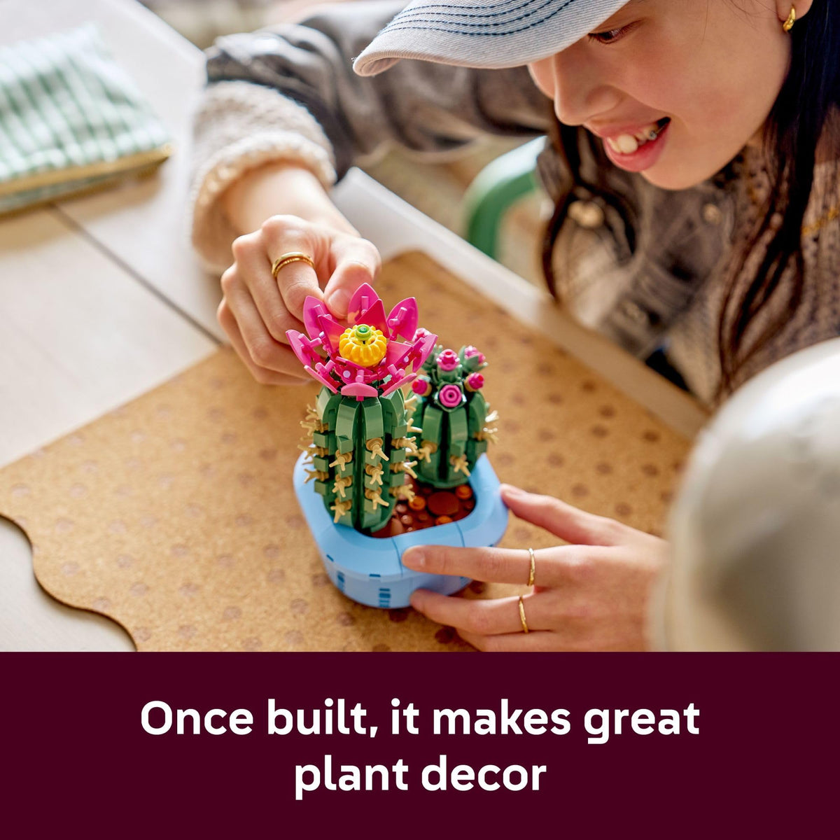 LEGO Botanicals Flowering Cactus Building Set, 11509