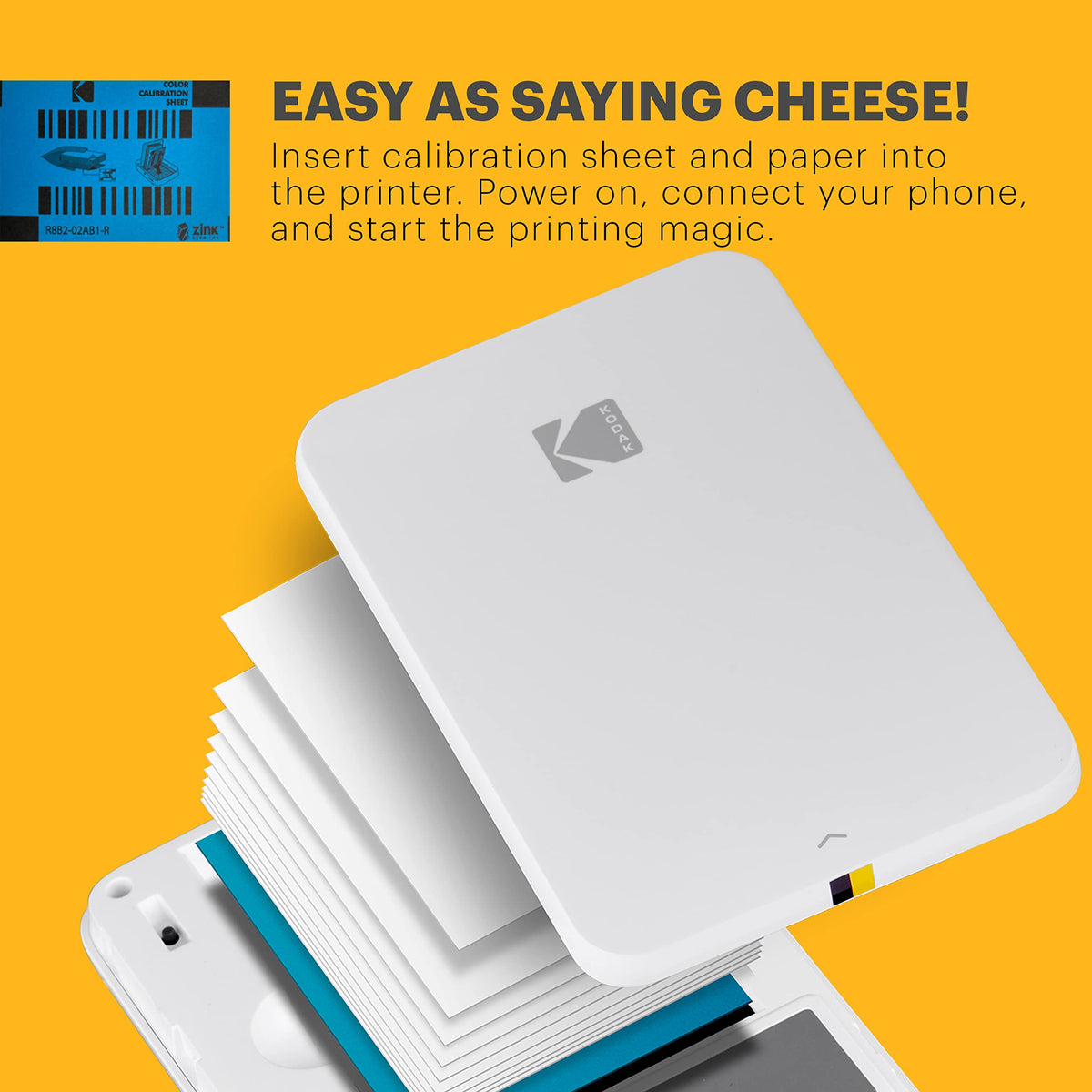Kodak Zink Photo Paper, 2x3 Inches, 100 Sheets