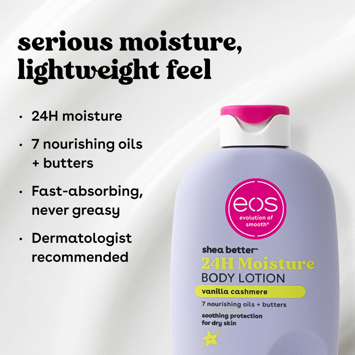 Shea Better 24H Moisture Body Lotion, Vanilla Cashmere