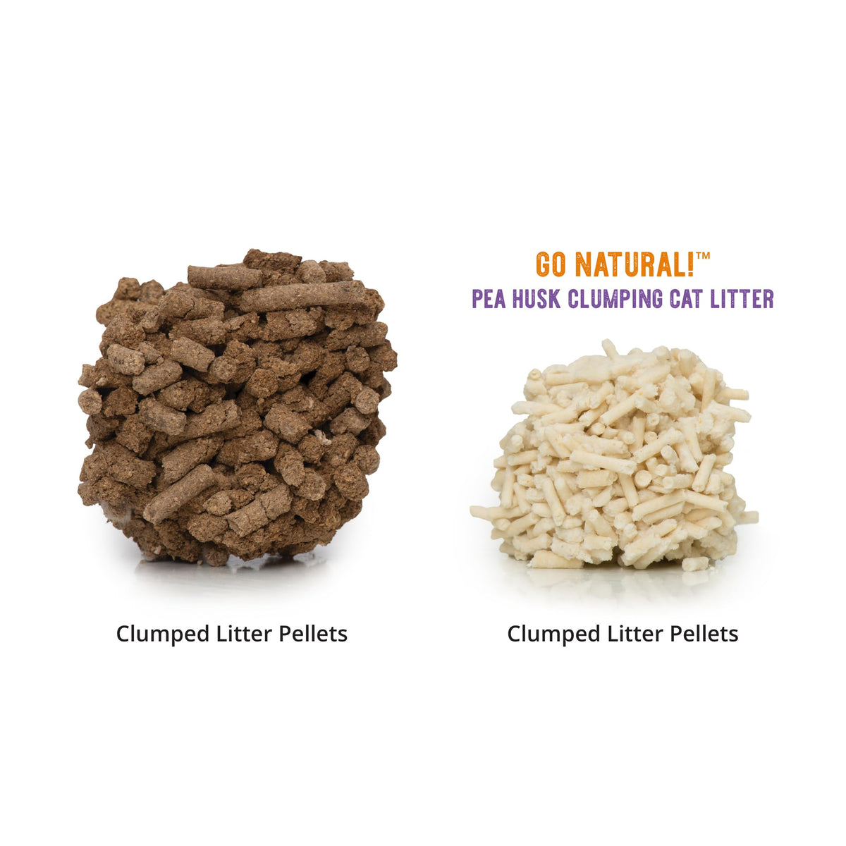 Catit Go Natural Pea Husk Clumping Cat Litter, Vanilla, 5.6 kg