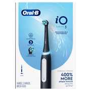Oral-B iO3 Electric Toothbrush with Charger, Black