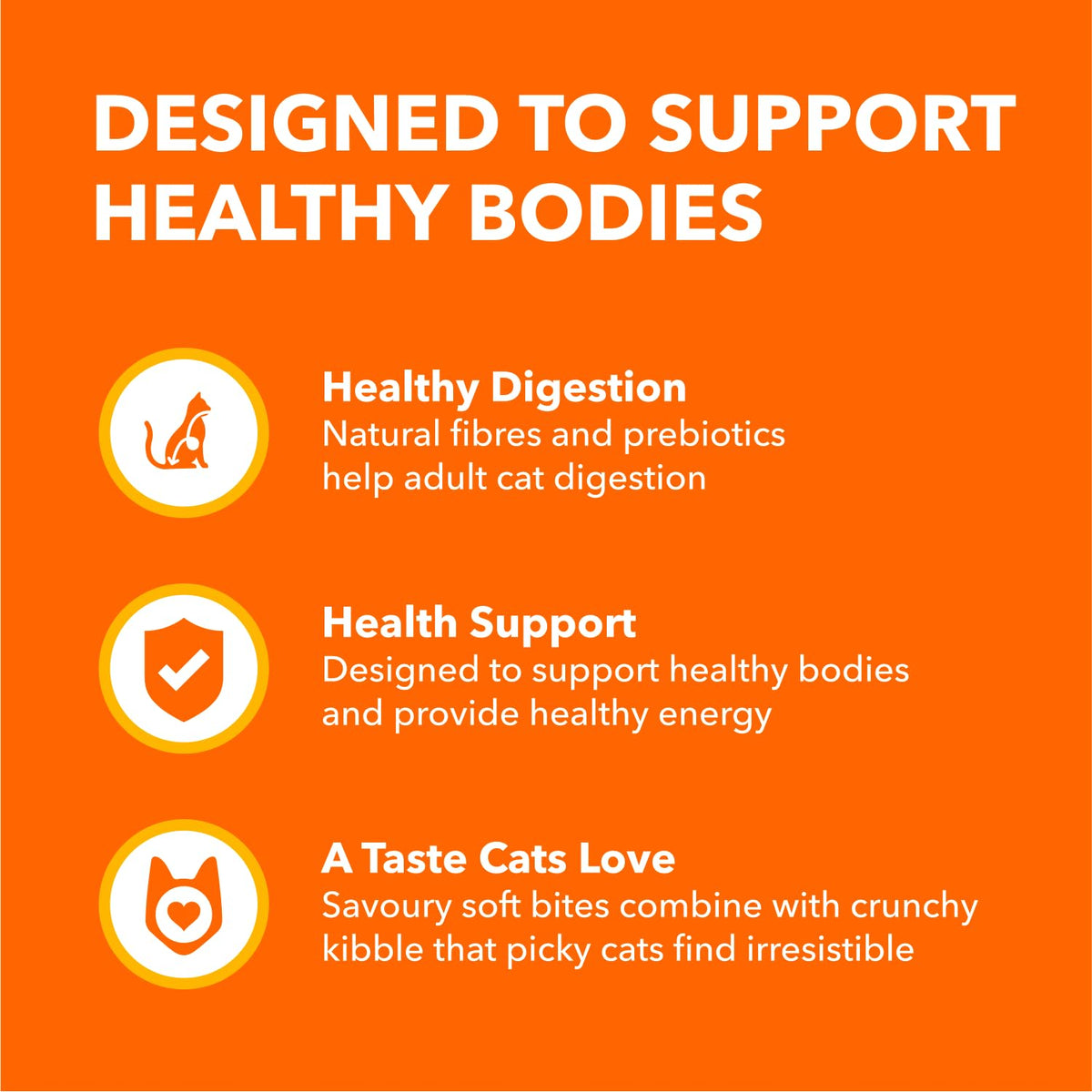 IAMS Proactive Health Adult Dry Cat Food, Salmon, 3.18kg