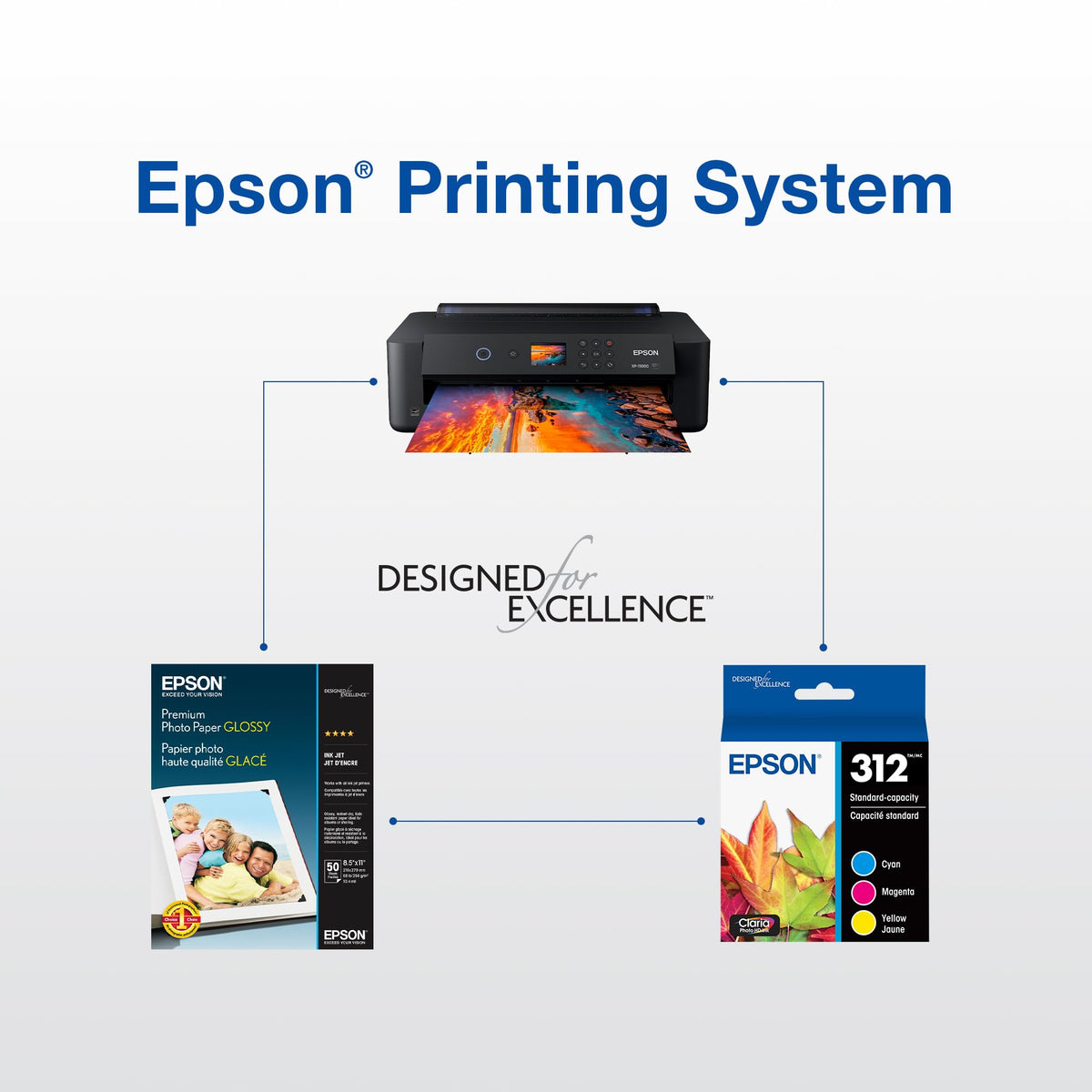 Epson 312XL High Capacity Black Ink Cartridge (T312XL120)
