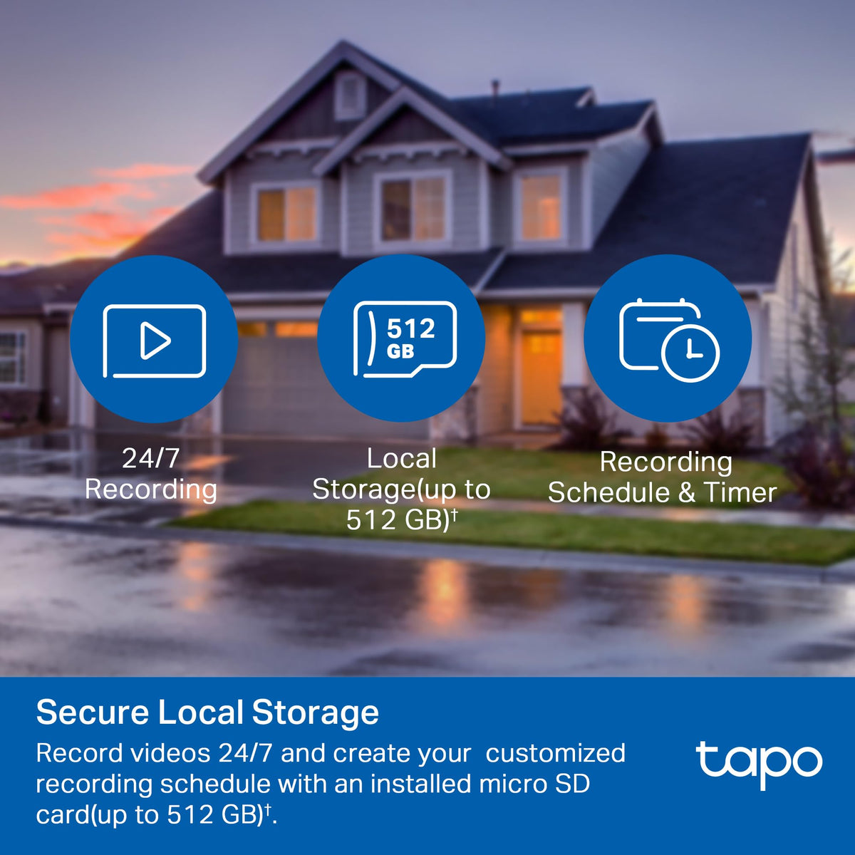 Tapo C500 1080p Pan/Tilt Outdoor Security Camera
