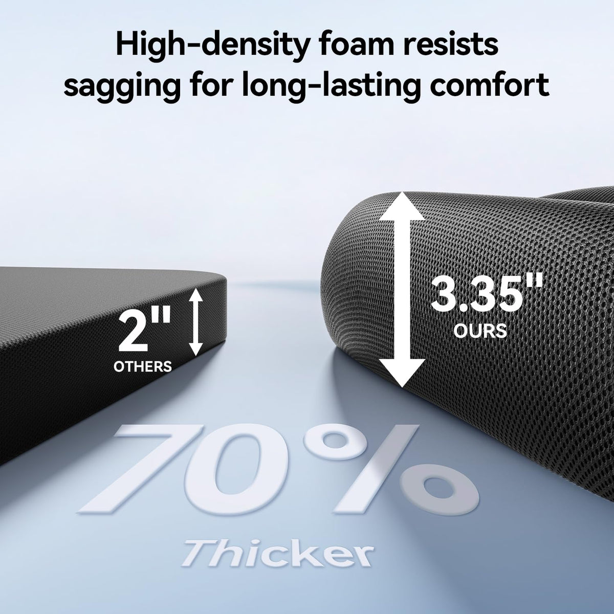 SIHOO Ergonomic Mesh Office Chair, Adjustable Headrest, Black