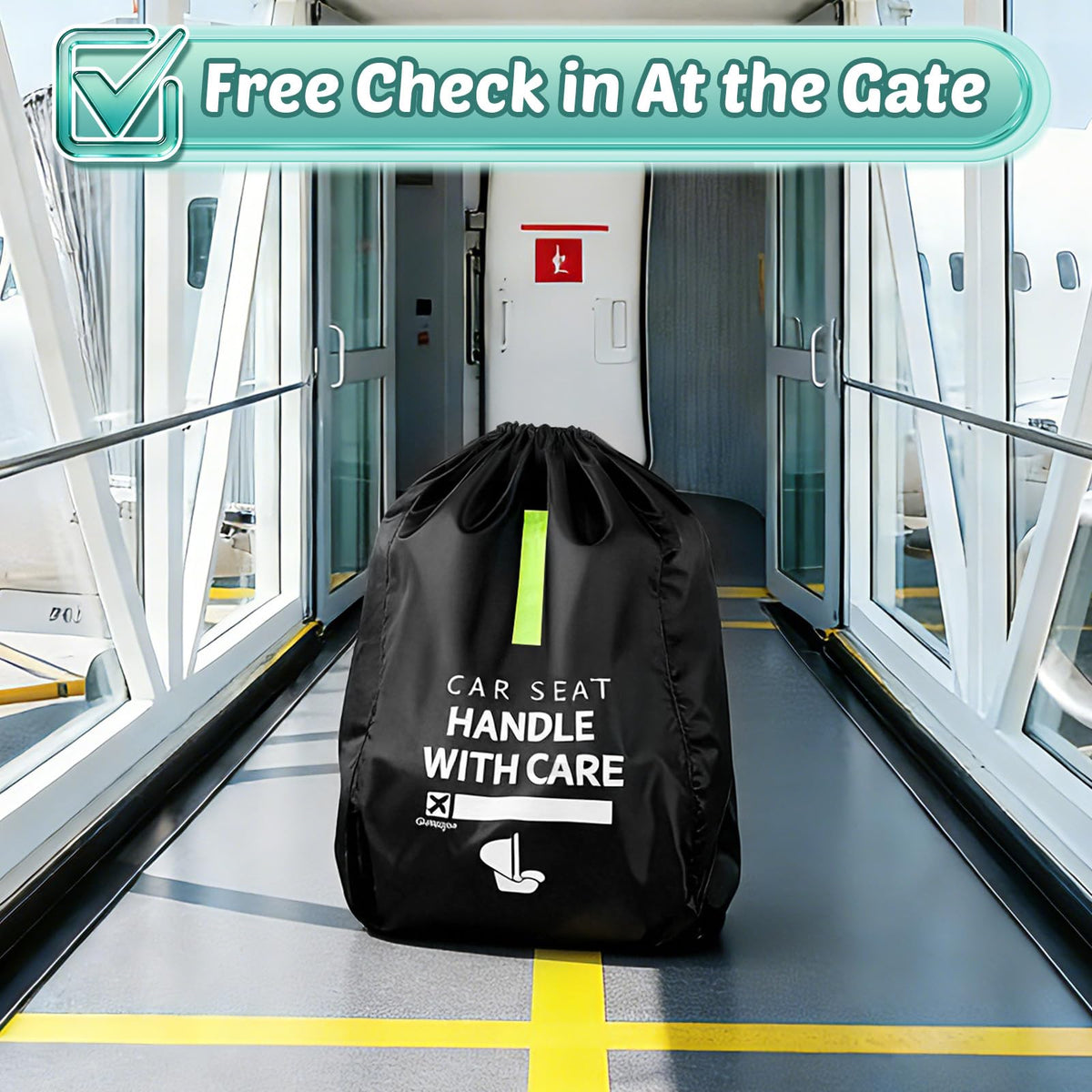 Universal Car Seat Travel Bag for Airplane