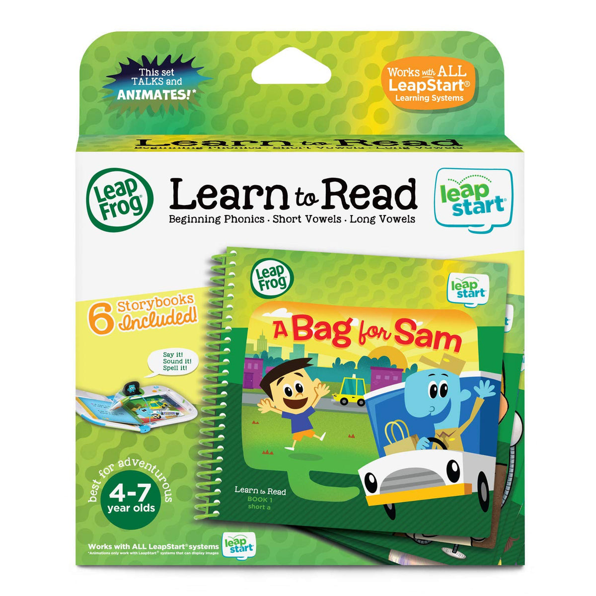 LeapFrog LeapStart Learn to Read Volume 1, 6 Book Set