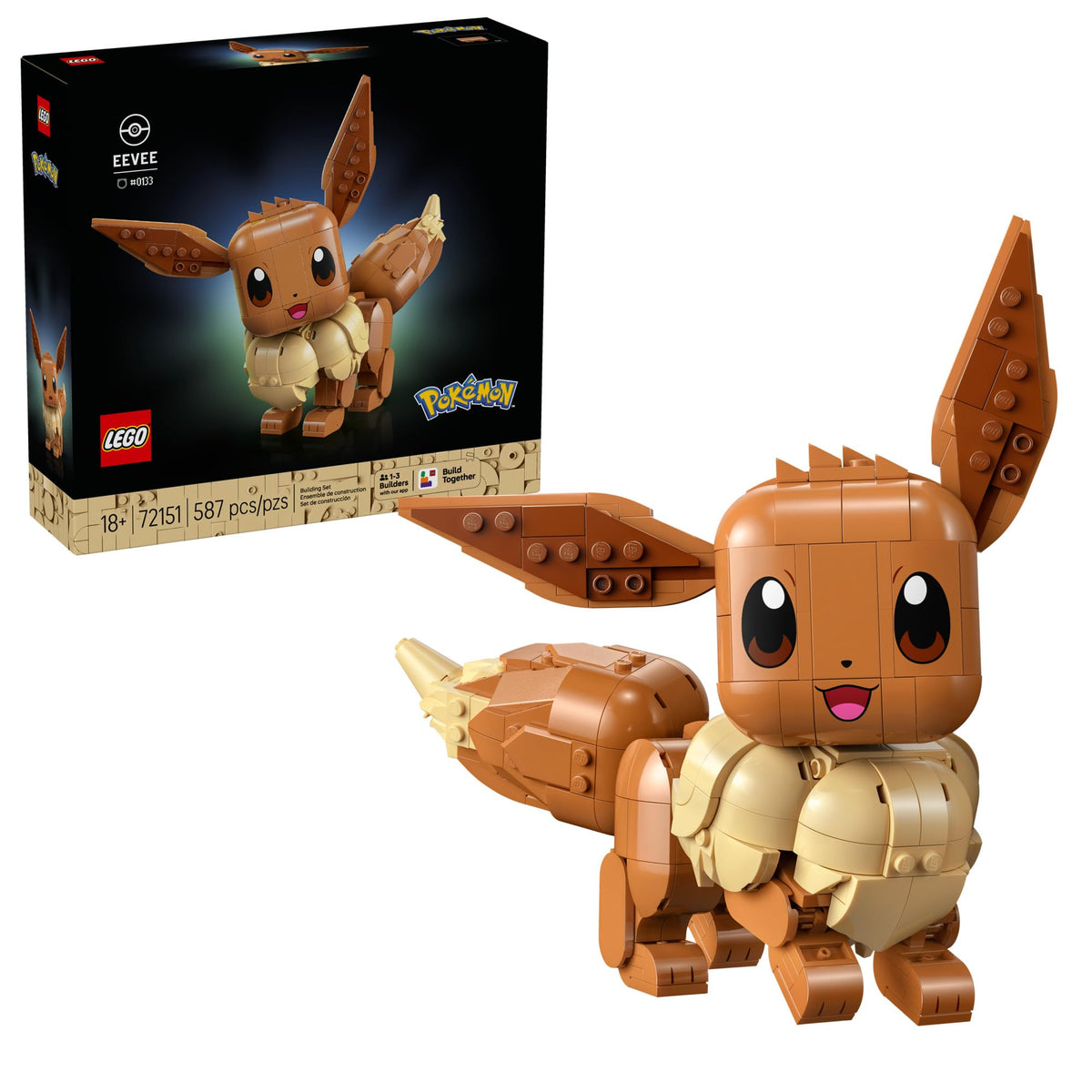 LEGO Pokémon Eevee Building Set (72151)
