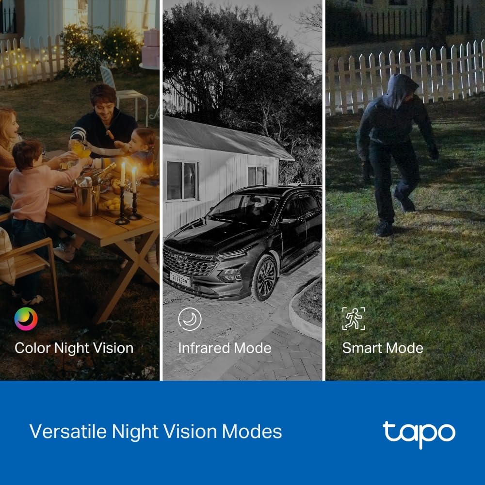 Tapo HybridCam 2K 3MP Indoor/Outdoor Security Camera