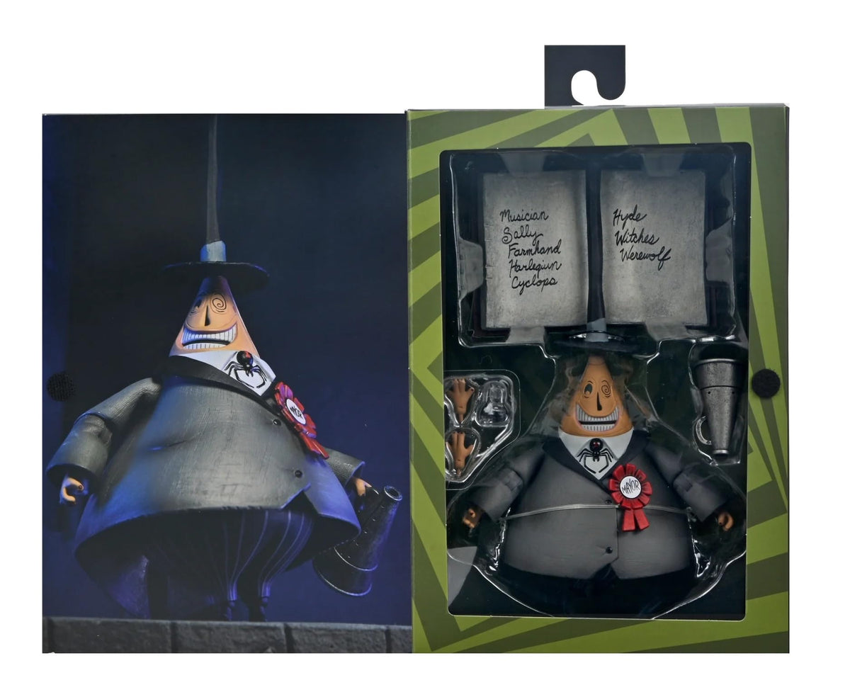 NECA Nightmare Before Christmas Ultimate Mayor Action Figure, 7 Inch