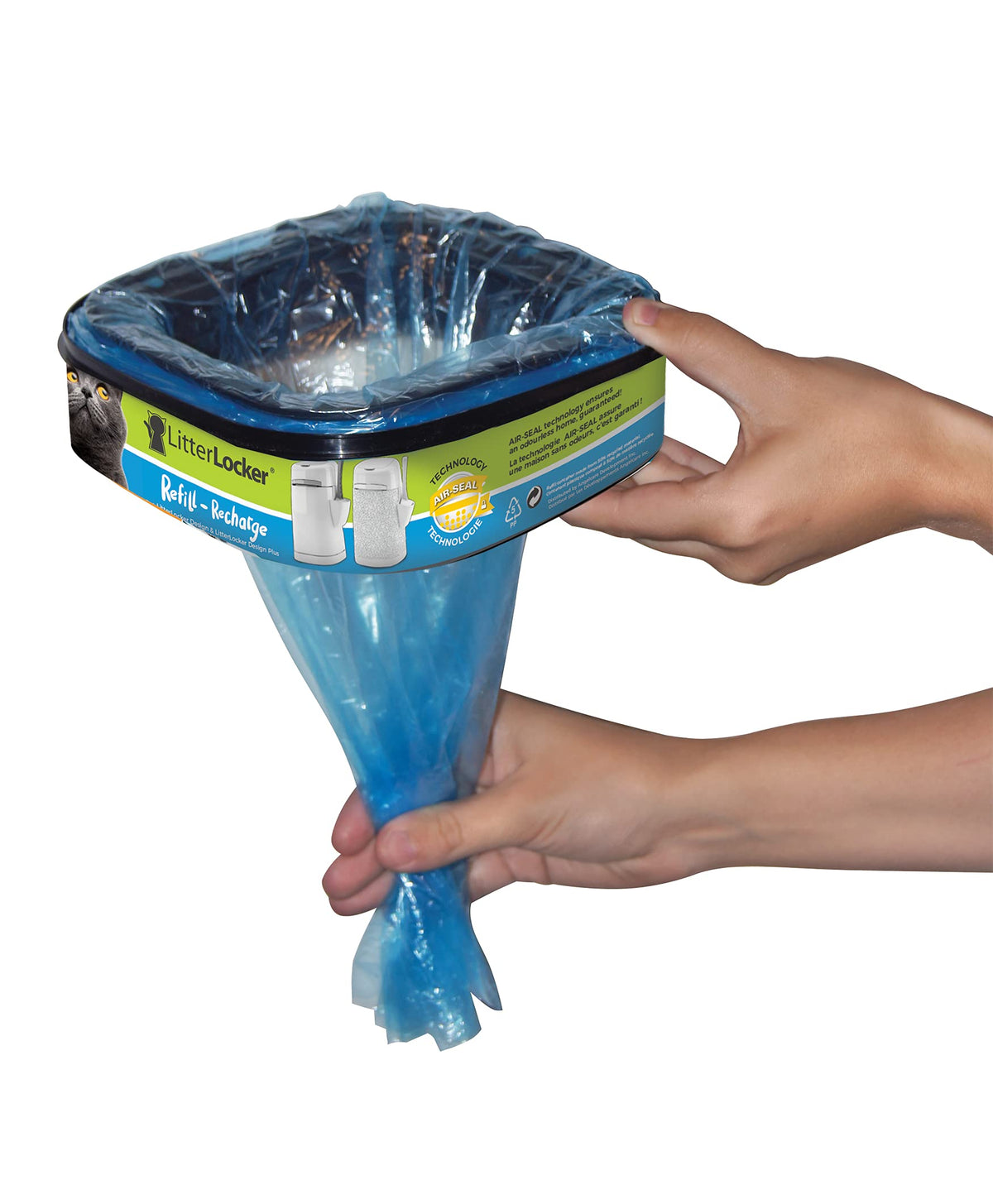LitterLocker Square Refill Bags, 48 ft Total (4 Pack)