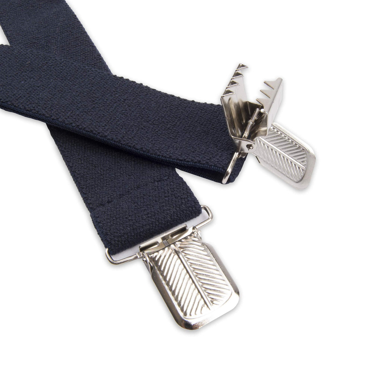 Dickies Men's 1-1/2 Solid J-Clip Suspender, Navy, One Size
