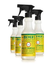 Mrs. Meyer's Multi-Surface Cleaner, Honeysuckle, 473 mL, 4 Pack