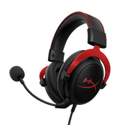 HyperX Cloud II Gaming Headset, 7.1 Surround Sound, Red